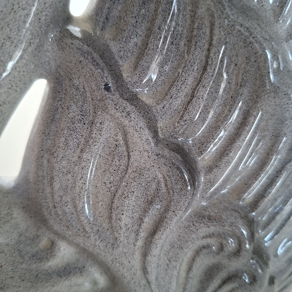 Vintage Mid Century Modern Gray Swan Figurine Planter Pottery Ceramic - Picture 10 of 10
